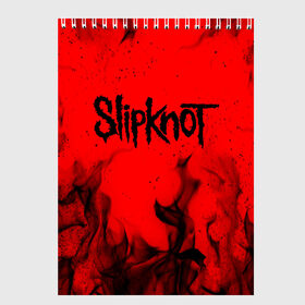 Скетчбук с принтом SLIPKNOT в Санкт-Петербурге, 100% бумага
 | 48 листов, плотность листов — 100 г/м2, плотность картонной обложки — 250 г/м2. Листы скреплены сверху удобной пружинной спиралью | slipknot | джей вайнберг | джеймс рут | джои джордисон | донни стили | кори тейлор | крис фен | крэйг джонс | мик томсон | пол греи | слипкнот | шон крэхан