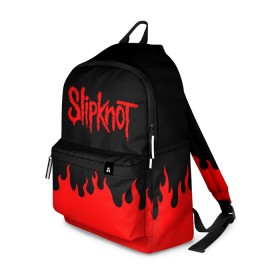 Рюкзак 3D с принтом SLIPKNOT в Санкт-Петербурге, 100% полиэстер | лямки с регулируемой длиной, сверху петелька, чтобы рюкзак можно было повесить на вешалку. Основное отделение закрывается на молнию, как и внешний карман. Внутри два дополнительных кармана, один из которых закрывается на молнию. По бокам два дополнительных кармашка | slipknot | джей вайнберг | джеймс рут | джои джордисон | донни стили | кори тейлор | крис фен | крэйг джонс | мик томсон | пол греи | слипкнот | шон крэхан