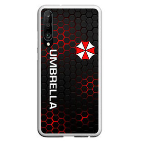 Чехол для Honor P30 с принтом UMBRELLA CORP в Санкт-Петербурге, Силикон | Область печати: задняя сторона чехла, без боковых панелей | ada wong | biohazard | leon | nemesis | project resistance | raccoon city | re | re3 | resident evil | resident evil 3 | rpd | stars | umbrella | ада вонг | амбрелла | немезис | ужасы