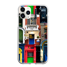 Чехол для iPhone 11 Pro матовый с принтом London doors цифровой коллаж в Санкт-Петербурге, Силикон |  | англия | архитектура | великобритания | двери | дверь | лондон | окно | проем | туризм | цифровой коллаж