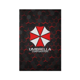 Обложка для паспорта матовая кожа с принтом UMBRELLA CORP в Санкт-Петербурге, натуральная матовая кожа | размер 19,3 х 13,7 см; прозрачные пластиковые крепления | Тематика изображения на принте: ada wong | biohazard | leon | nemesis | project resistance | raccoon city | re | re3 | resident evil | resident evil 3 | rpd | stars | umbrella | ада вонг | амбрелла | немезис | ужасы