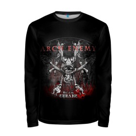 Мужской лонгслив 3D с принтом Arch Enemy 25 в Санкт-Петербурге, 100% полиэстер | длинные рукава, круглый вырез горловины, полуприлегающий силуэт | 