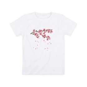 Детская футболка хлопок с принтом Весна 2020. в Санкт-Петербурге, 100% хлопок | круглый вырез горловины, полуприлегающий силуэт, длина до линии бедер | весенние картинки | весна | весна 2020 | зелнь | прекрасное время года | прикольные картинки | природа | птицы | тюльпаны | цветы