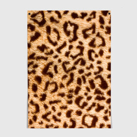 Постер с принтом Леопард в Санкт-Петербурге, 100% бумага
 | бумага, плотность 150 мг. Матовая, но за счет высокого коэффициента гладкости имеет небольшой блеск и дает на свету блики, но в отличии от глянцевой бумаги не покрыта лаком | abstract | animal | cat | leopard | texture | абстракция | гепард | животное | животные | зверь | кот | кошка | леопард | охотник | паттерн | полигоны | текстура | узор | хищник