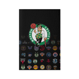 Обложка для паспорта матовая кожа с принтом Boston Celtics (1) в Санкт-Петербурге, натуральная матовая кожа | размер 19,3 х 13,7 см; прозрачные пластиковые крепления | ball | basketball | boston celtics | sport | streetball | баскетбол | бостон селтикс | мяч | нба | спорт | стритбол