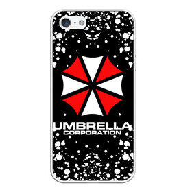 Чехол для iPhone 5/5S матовый с принтом Umbrella Corporation в Санкт-Петербурге, Силикон | Область печати: задняя сторона чехла, без боковых панелей | resident evil | umbrella corporation | амбрелла | амбрелла корпорейшн | вирус | вымышленная военная и фармацевтическая корпорация | игра | умбрелла