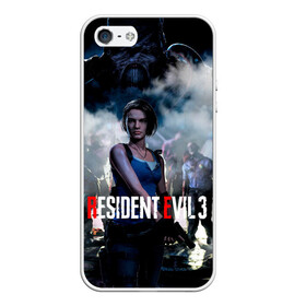 Чехол для iPhone 5/5S матовый с принтом RESIDENT EVIL 3 в Санкт-Петербурге, Силикон | Область печати: задняя сторона чехла, без боковых панелей | ada wong | biohazard | leon | nemesis | project resistance | raccoon city | re2 | resident evil 3 | rpd | stars | umbrella | ада вонг | амбрелла | немесис | ужасы