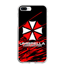 Чехол для iPhone 7Plus/8 Plus матовый с принтом Umbrella Corporation в Санкт-Петербурге, Силикон | Область печати: задняя сторона чехла, без боковых панелей | resident evil | umbrella corporation | амбрелла | амбрелла корпорейшн | вирус | вымышленная военная и фармацевтическая корпорация | игра | умбрелла