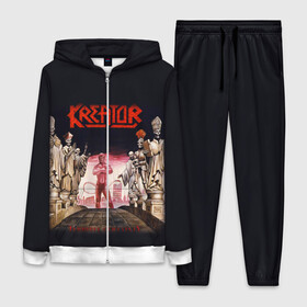 Женский костюм 3D с принтом Kreator 16 в Санкт-Петербурге,  |  | creator | kreator | metal | thrash | trash | креатор | криатор | метал | металл | треш | трэш