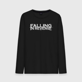 Мужской лонгслив хлопок с принтом Falling in Reverse в Санкт-Петербурге, 100% хлопок |  | falling in reverse | logo | rock | ronnie radke | лого | рок | ронни радке