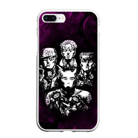 Чехол для iPhone 7Plus/8 Plus матовый с принтом JOJO`S BIZARRE ADVENTURE в Санкт-Петербурге, Силикон | Область печати: задняя сторона чехла, без боковых панелей | adventure | jojo | jojo s bizarre | jojo’s bizarre adventure | killer queen | yare yare daze | аниме | джоджо | манга | невероятные приключения джоджо | яре яре дазе