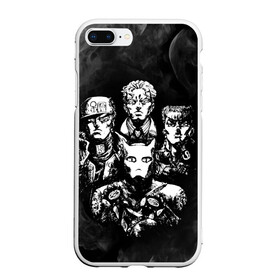 Чехол для iPhone 7Plus/8 Plus матовый с принтом JOJO`S BIZARRE ADVENTURE в Санкт-Петербурге, Силикон | Область печати: задняя сторона чехла, без боковых панелей | adventure | jojo | jojo s bizarre | jojo’s bizarre adventure | killer queen | yare yare daze | аниме | джоджо | манга | невероятные приключения джоджо | яре яре дазе