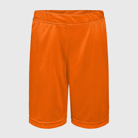 Детские спортивные шорты 3D с принтом Цвет апельсиновая корка в Санкт-Петербурге,  100% полиэстер
 | пояс оформлен широкой мягкой резинкой, ткань тянется
 | Тематика изображения на принте: orange peel | pantone | без рисунка | коричневый | лето весна | модный цвет 2020 | оранжевый | оттенок оранжевого | рыжий | цвет апельсиновая корка