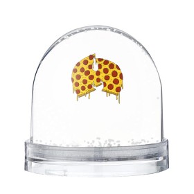 Снежный шар с принтом Pizza Clan в Санкт-Петербурге, Пластик | Изображение внутри шара печатается на глянцевой фотобумаге с двух сторон | ghostface | method man | pizza | rap | rza | wu tang | ву танг | еда | метод мен | пицца | рэп
