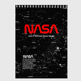 Скетчбук с принтом NASA в Санкт-Петербурге, 100% бумага
 | 48 листов, плотность листов — 100 г/м2, плотность картонной обложки — 250 г/м2. Листы скреплены сверху удобной пружинной спиралью | nasa | астронавт | вселенная | звёздная карта | звёзды | космический | космонавт | космонавтика | космос | наса | ракета | шатл