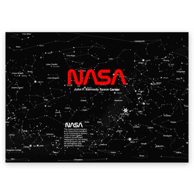 Поздравительная открытка с принтом NASA в Санкт-Петербурге, 100% бумага | плотность бумаги 280 г/м2, матовая, на обратной стороне линовка и место для марки
 | nasa | астронавт | вселенная | звёздная карта | звёзды | космический | космонавт | космонавтика | космос | наса | ракета | шатл