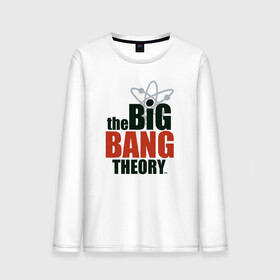 Мужской лонгслив хлопок с принтом Big Bang Theory logo в Санкт-Петербурге, 100% хлопок |  | big bang theory | howard wolowitz | leonard hofstadter | penny | raj | sheldon cooper | stuart bloom | vdgerir | воловитц | леонард хофстедер | пэнни | радж | раджешь кутрапалли | тбв | теория большого взрыва | чак лорри | шелдон | шэл