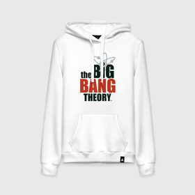 Женская толстовка с принтом Big Bang Theory logo в Санкт-Петербурге, френч-терри, мягкий теплый начес внутри (100% хлопок) | карман-кенгуру, эластичные манжеты и нижняя кромка, капюшон с подкладом и шнурком | big bang theory | howard wolowitz | leonard hofstadter | penny | raj | sheldon cooper | stuart bloom | vdgerir | воловитц | леонард хофстедер | пэнни | радж | раджешь кутрапалли | тбв | теория большого взрыва | чак лорри | шелдон | шэл