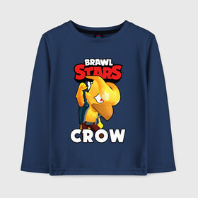 Детский лонгслив хлопок с принтом BRAWL STARS CROW PHOENIX в Санкт-Петербурге, 100% хлопок | круглый вырез горловины, полуприлегающий силуэт, длина до линии бедер | 8 bit | 8 бит | bibi | brawl stars | crow | el brown | leon | leon shark | max | mr.p | phoenix | sally leon | shark | sprout | stars | virus | werewolf | акула | биби | вирус | ворон | леон | оборотень | пингвин