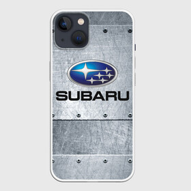 Чехол для iPhone 13 с принтом SUBARU IRON | СУБАРУ в Санкт-Петербурге,  |  | 2020 | auto | forester | impreza | outback | sport | sti | subaru | tribeca | wrx | авто | автомобиль | автомобильные | аутбек | бренд | врх | импреза | марка | машины | оутбек | спорт | сти | субару | трибека | форестер