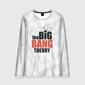 Мужской лонгслив 3D с принтом Big Bang Theory logo в Санкт-Петербурге, 100% полиэстер | длинные рукава, круглый вырез горловины, полуприлегающий силуэт | big bang theory | howard wolowitz | leonard hofstadter | penny | raj | sheldon cooper | stuart bloom | vdgerir | воловитц | леонард хофстедер | пэнни | радж | раджешь кутрапалли | тбв | теория большого взрыва | чак лорри | шелдон | шэл