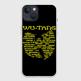 Чехол для iPhone 13 с принтом WU TANG CLAN | ВУ ТАНГ (Z) в Санкт-Петербурге,  |  | rap | wu tang | wu tang clan | ву танг | ву танг клан | реп | репер | рэп | рэпер