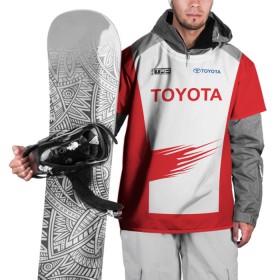 Накидка на куртку 3D с принтом Toyota Driver в Санкт-Петербурге, 100% полиэстер |  | racing | rally | rally team | toyota | toyota team | гонки | тайота | тоёта | тойота