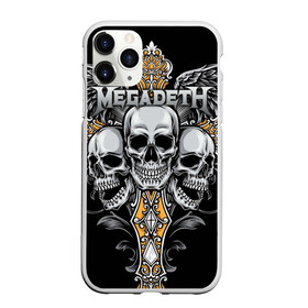 Чехол для iPhone 11 Pro Max матовый с принтом Megadeth в Санкт-Петербурге, Силикон |  | countdown to extinction | бас | гитара | группа | дэйв мастейн | кико лоурейро | лос анджелес | метал | трэш | хард рок | хеви метал