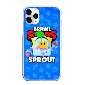 Чехол для iPhone 11 Pro Max матовый с принтом BRAWL STARS SPROUT в Санкт-Петербурге, Силикон |  | 8 bit | 8 бит | bibi | brawl stars | crow | el brown | leon | leon shark | max | mr.p | phoenix | sally leon | shark | sprout | stars | virus | werewolf | акула | биби | вирус | ворон | леон | оборотень | пингвин