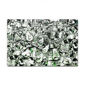 Пазл магнитный 126 элементов с принтом Граффити в Санкт-Петербурге, полимерный материал с магнитным слоем | 126 деталей, размер изделия —  180*270 мм | doodling | textures | tiles | баллончики | буквы | винтаж | винтажная | герои | граффити | дудл | дудлинг | звезда | иероглифы | картинки | комиксы | краска | красносиний | логотип | надпись | смайл | спермотозоиды