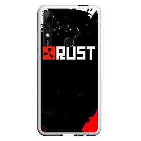 Чехол для Honor P Smart Z с принтом RUST в Санкт-Петербурге, Силикон | Область печати: задняя сторона чехла, без боковых панелей | Тематика изображения на принте: dayz | facepunch | rust | state of decay | survival | the forest | this war of mine | выживалка rust | раст