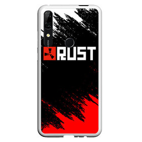 Чехол для Honor P Smart Z с принтом RUST в Санкт-Петербурге, Силикон | Область печати: задняя сторона чехла, без боковых панелей | Тематика изображения на принте: dayz | facepunch | rust | state of decay | survival | the forest | this war of mine | выживалка rust | раст