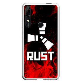 Чехол для Honor P Smart Z с принтом RUST в Санкт-Петербурге, Силикон | Область печати: задняя сторона чехла, без боковых панелей | Тематика изображения на принте: dayz | facepunch | rust | state of decay | survival | the forest | this war of mine | выживалка rust | раст