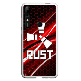 Чехол для Honor P Smart Z с принтом RUST в Санкт-Петербурге, Силикон | Область печати: задняя сторона чехла, без боковых панелей | Тематика изображения на принте: dayz | facepunch | rust | state of decay | survival | the forest | this war of mine | выживалка rust | раст