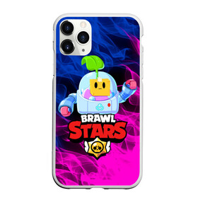 Чехол для iPhone 11 Pro Max матовый с принтом BRAWL STARS SPROUT в Санкт-Петербурге, Силикон |  | 