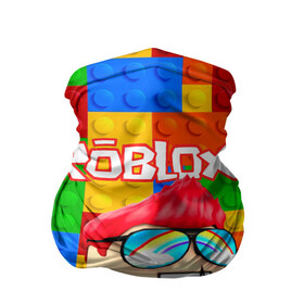 Бандана-труба 3D с принтом ROBLOX [3] в Санкт-Петербурге, 100% полиэстер, ткань с особыми свойствами — Activecool | плотность 150‒180 г/м2; хорошо тянется, но сохраняет форму | box | lego | minecraft | roblox | роблокс