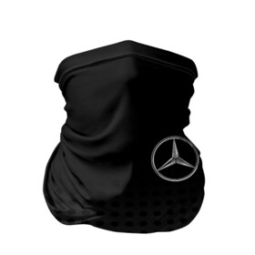 Бандана-труба 3D с принтом Mercedes-Benz в Санкт-Петербурге, 100% полиэстер, ткань с особыми свойствами — Activecool | плотность 150‒180 г/м2; хорошо тянется, но сохраняет форму | Тематика изображения на принте: amg | mercedes | mercedes значок | mercedes лого | mercedes марка | амг | бенц | лого автомобиля | логотип мерседес | мерин | мерс | мерседес | мерседес бенз | мерседес лого | мерседес эмблема