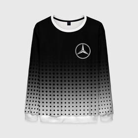 Мужской свитшот 3D с принтом Mercedes-Benz в Санкт-Петербурге, 100% полиэстер с мягким внутренним слоем | круглый вырез горловины, мягкая резинка на манжетах и поясе, свободная посадка по фигуре | amg | mercedes | mercedes значок | mercedes лого | mercedes марка | амг | бенц | лого автомобиля | логотип мерседес | мерин | мерс | мерседес | мерседес бенз | мерседес лого | мерседес эмблема