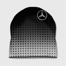 Шапка 3D с принтом Mercedes-Benz в Санкт-Петербурге, 100% полиэстер | универсальный размер, печать по всей поверхности изделия | amg | mercedes | mercedes значок | mercedes лого | mercedes марка | амг | бенц | лого автомобиля | логотип мерседес | мерин | мерс | мерседес | мерседес бенз | мерседес лого | мерседес эмблема