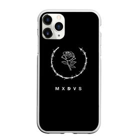 Чехол для iPhone 11 Pro Max матовый с принтом MXDVS в Санкт-Петербурге, Силикон |  | Тематика изображения на принте: +32 | 32 | logo | mxdvs | бренд | бренд mxdvs | бренловые картинки | лого | лого mxdvs | логотип | логотип mxdvs | мхдвс | прикольные картинки | роза | шипы