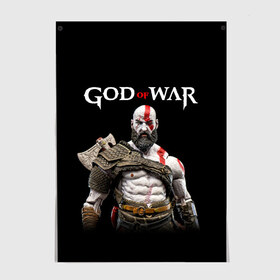 Постер с принтом God of War в Санкт-Петербурге, 100% бумага
 | бумага, плотность 150 мг. Матовая, но за счет высокого коэффициента гладкости имеет небольшой блеск и дает на свету блики, но в отличии от глянцевой бумаги не покрыта лаком | ascension | betrayal | chains of olympus | cratos | ghost of sparta | god of war | hack and slash | kratos | бог войны | кратос