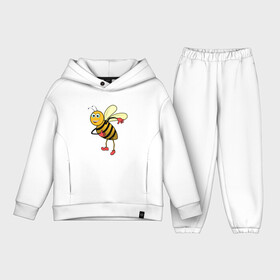 Детский костюм хлопок Oversize с принтом Пчела в Санкт-Петербурге,  |  | животные | картинки | крылья | лето | насекомое | прикольные | природа | пчела