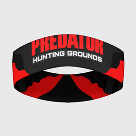 Повязка на голову 3D с принтом PREDATOR:HUNTING GROUNDS в Санкт-Петербурге,  |  | Тематика изображения на принте: predator hunting grounds | predator. | охотничьи угодья | чужой против хищника