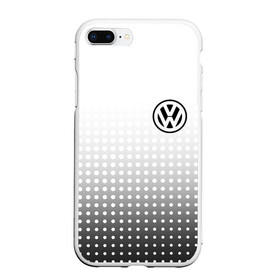 Чехол для iPhone 7Plus/8 Plus матовый с принтом Volkswagen в Санкт-Петербурге, Силикон | Область печати: задняя сторона чехла, без боковых панелей | volkswagen | vw | vw значок | vw лого | vw марка | vw эмблема | wv | значок vw | значок фольксваген | лого автомобиля | лого вольцваген | логотип vw | фольксваген | фольцваген