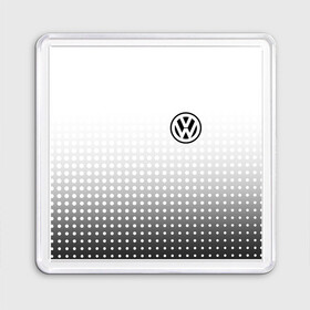 Магнит 55*55 с принтом Volkswagen в Санкт-Петербурге, Пластик | Размер: 65*65 мм; Размер печати: 55*55 мм | Тематика изображения на принте: volkswagen | vw | vw значок | vw лого | vw марка | vw эмблема | wv | значок vw | значок фольксваген | лого автомобиля | лого вольцваген | логотип vw | фольксваген | фольцваген