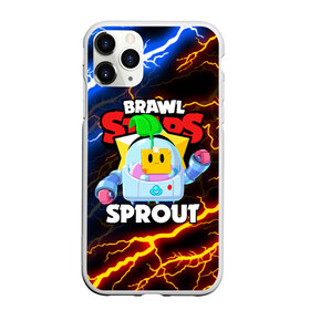 Чехол для iPhone 11 Pro Max матовый с принтом BRAWL STARS SPROUT в Санкт-Петербурге, Силикон |  | 8 bit | 8 бит | bibi | brawl stars | crow | el brown | leon | leon shark | max | mr.p | phoenix | sally leon | shark | sprout | stars | virus | werewolf | акула | биби | вирус | ворон | леон | оборотень | пингвин