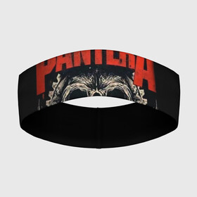 Повязка на голову 3D с принтом Pantera. в Санкт-Петербурге,  |  | pantera | американская метал группа | грув метал | группа | музыка | пантера | рок | рок группа
