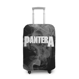 Чехол для чемодана 3D с принтом Pantera. в Санкт-Петербурге, 86% полиэфир, 14% спандекс | двустороннее нанесение принта, прорези для ручек и колес | pantera | американская метал группа | грув метал | группа | музыка | пантера | рок | рок группа