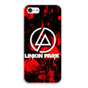 Чехол для iPhone 5/5S матовый с принтом Linkin Park в Санкт-Петербурге, Силикон | Область печати: задняя сторона чехла, без боковых панелей | chester bennington | linkin park | rock | группа | линкин парк | логотип | музыка | рок | рок н ролл | честер беннингтон | эмблема