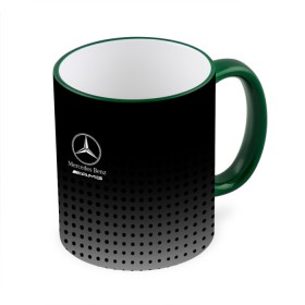 Кружка с принтом Mercedes-Benz в Санкт-Петербурге, керамика | ёмкость 330 мл | amg | mercedes | mercedes значок | mercedes лого | mercedes марка | амг | бенц | лого автомобиля | логотип мерседес | мерин | мерс | мерседес | мерседес бенз | мерседес лого | мерседес эмблема